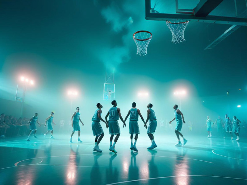 中国男篮未来之星！张博源参观伊利诺伊大学